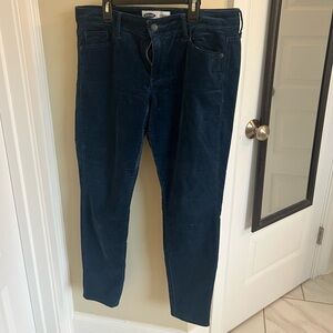 Old Navy Dark Blue velvet Pants